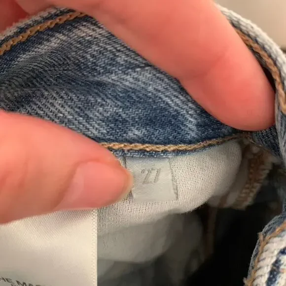 Favorite Daughter jeans: The Masha Super High Rise Wide Leg Crop in Dublin 27 - Picture 14 of 16